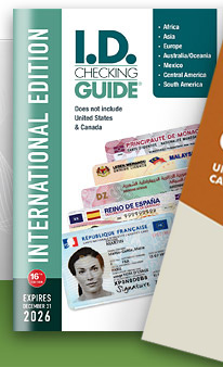 The international edition ID checking guide