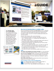 eGUIDE brochure advertising a digital ID verification solution